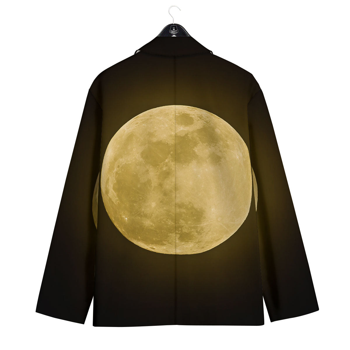 Full Moon Night Sky Print Men's Sport Coat-grizzshop