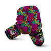 Funky Pattern Print Boxing Gloves-grizzshop