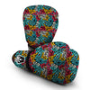 Funky Print Pattern Boxing Gloves-grizzshop