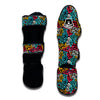 Funky Print Pattern Muay Thai Shin Guards-grizzshop