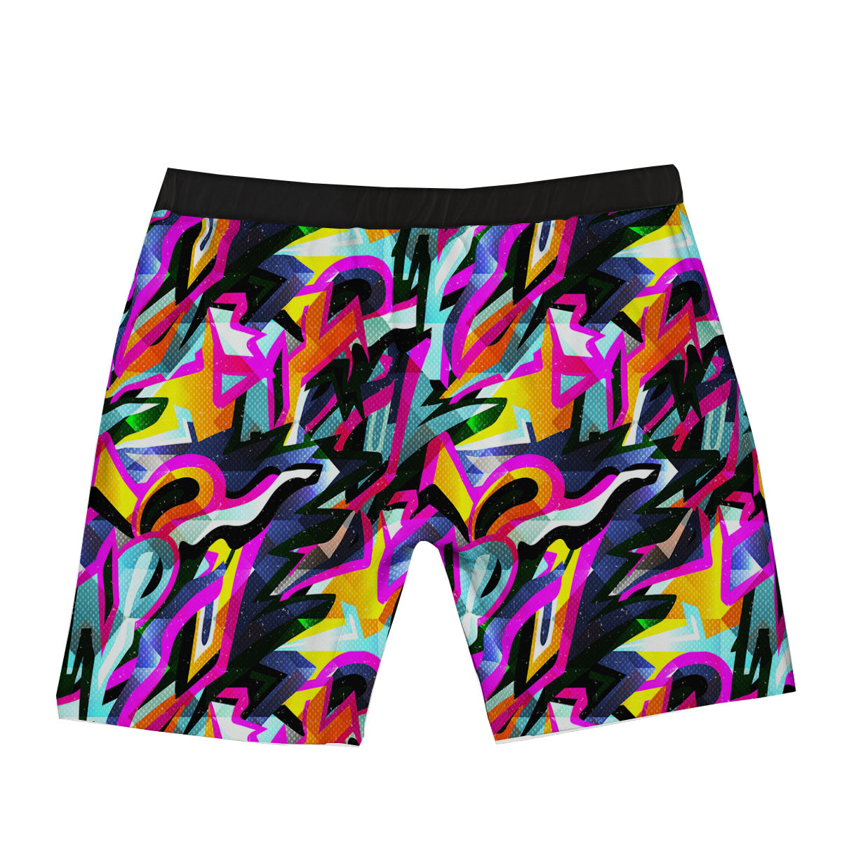 Funky Psychedelic Print Pattern Boxer Briefs-grizzshop