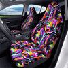 Funky Psychedelic Print Pattern Car Seat Covers-grizzshop