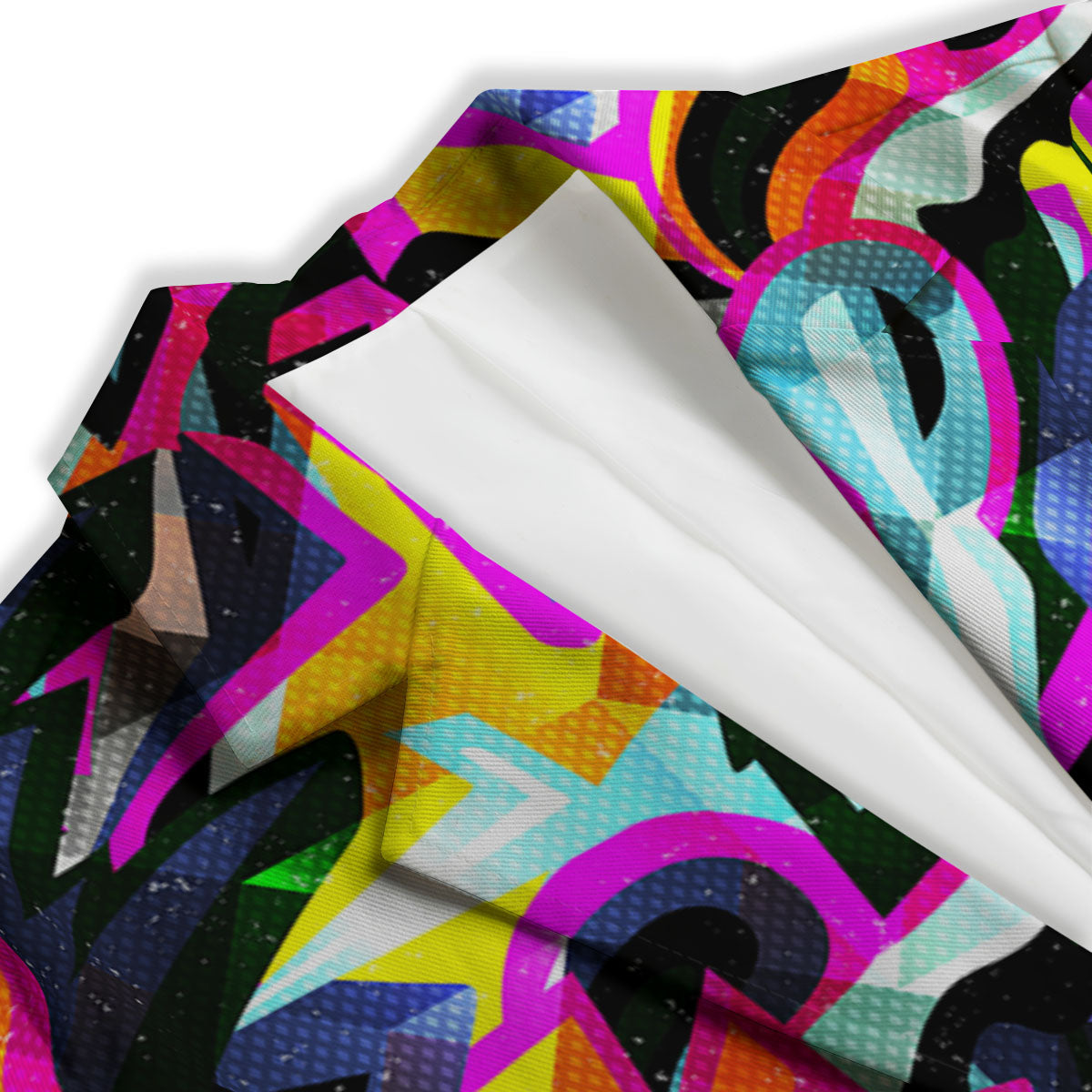 Funky Psychedelic Print Pattern Women's Blazer-grizzshop