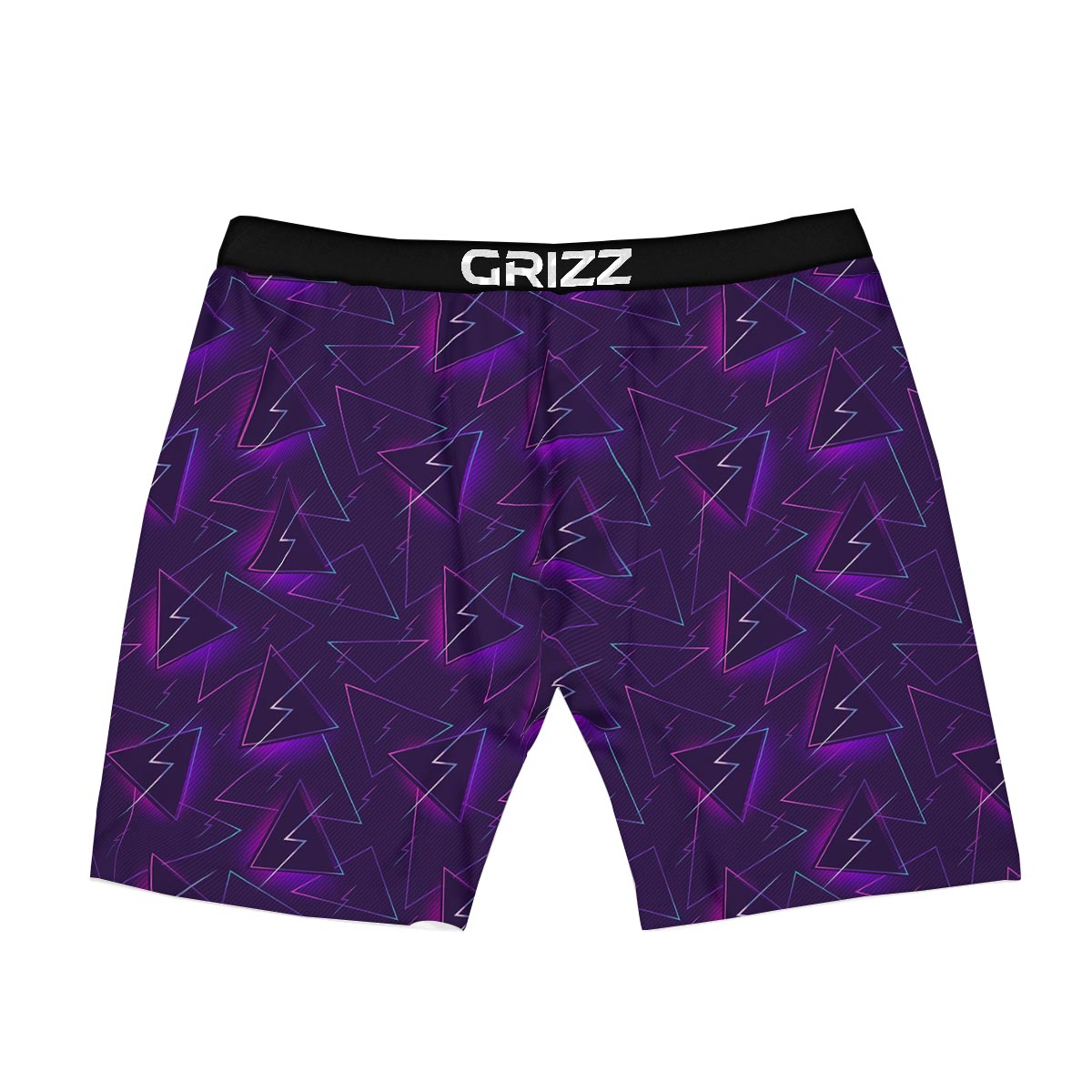 Funky Retro Print Pattern Boxer Briefs-grizzshop