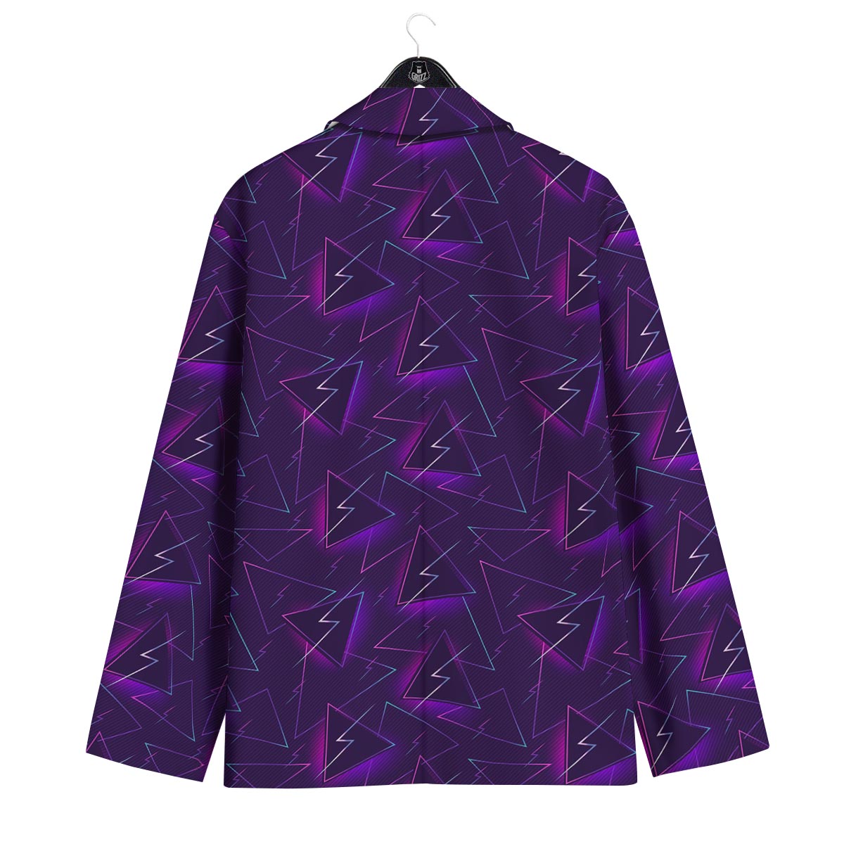 Funky Retro Print Pattern Men's Sport Coat-grizzshop