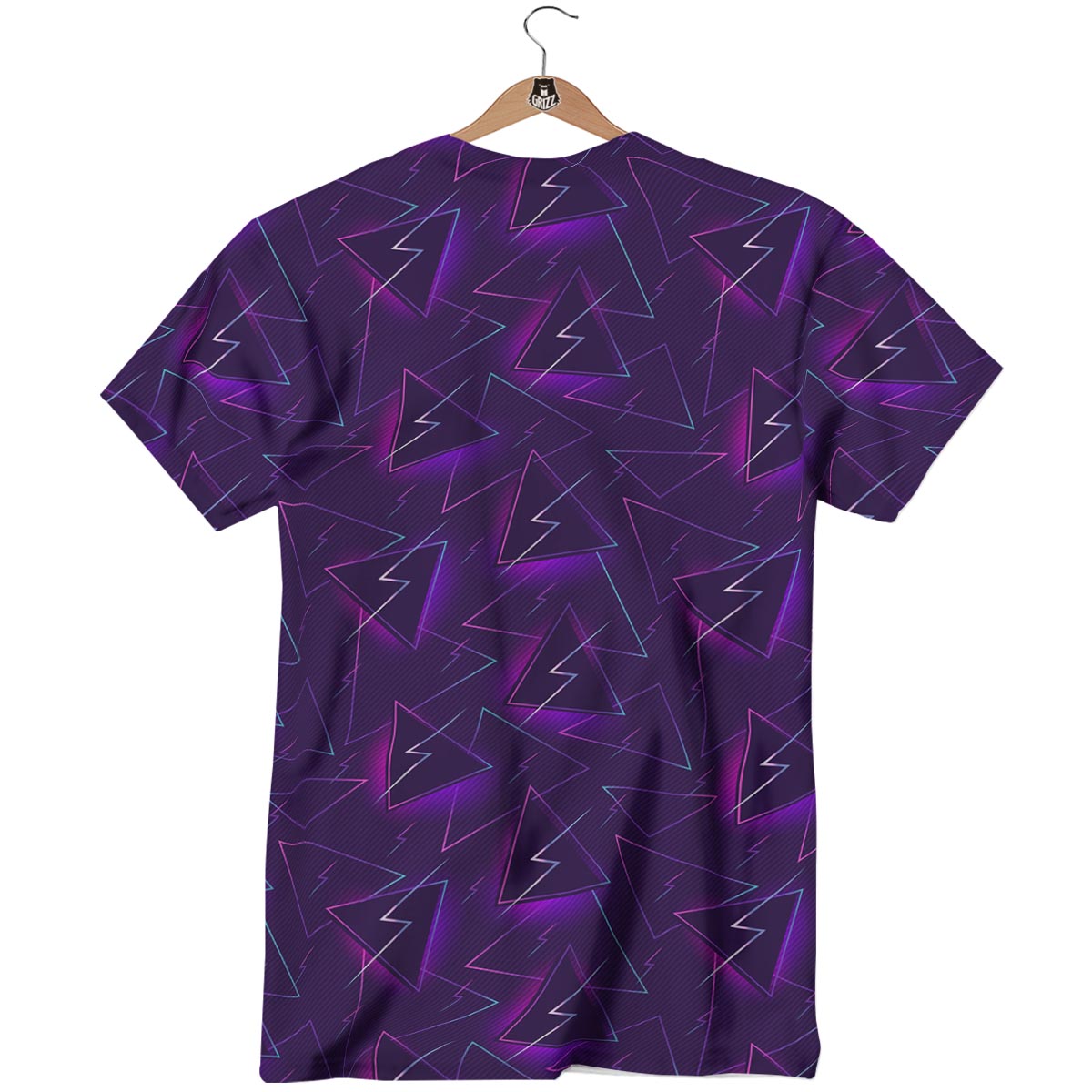 Funky Retro Print Pattern T-Shirt-grizzshop