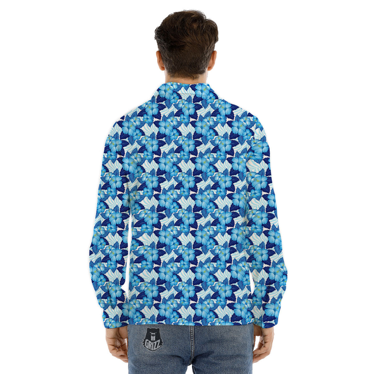 Funny Donkey White And Black Print Men's Dress Shirts-grizzshop