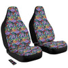 Funny Eyes Colorful Print Pattern Car Seat Covers-grizzshop