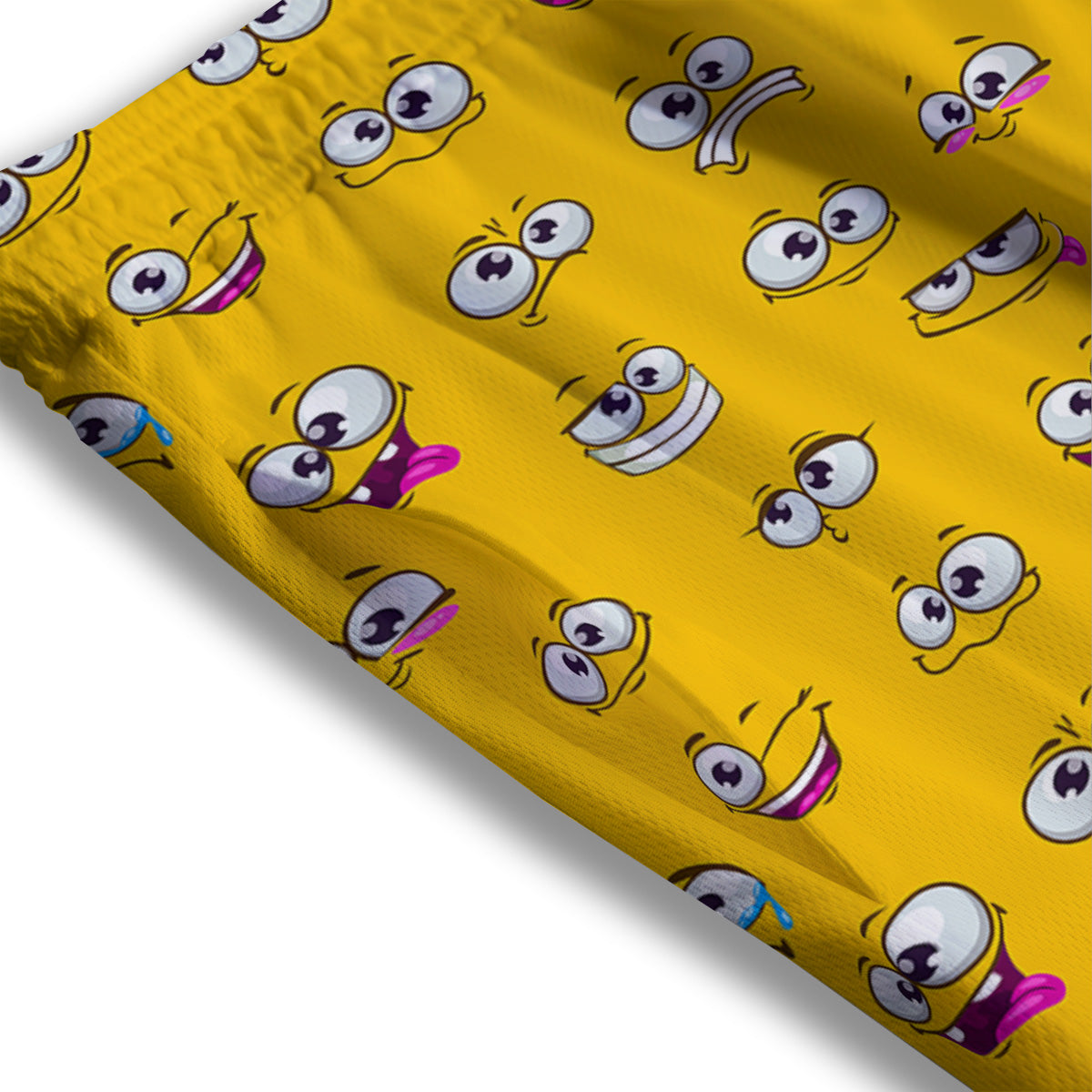 Ice Cream Girly Unicorn Print Pattern Mesh Shorts