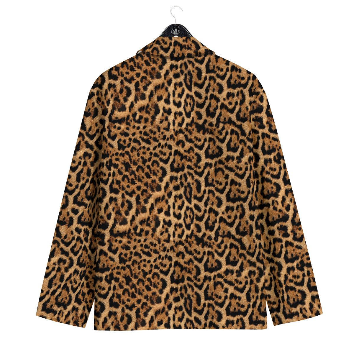 Fur Jaguar Print Pattern Men's Sport Coat-grizzshop