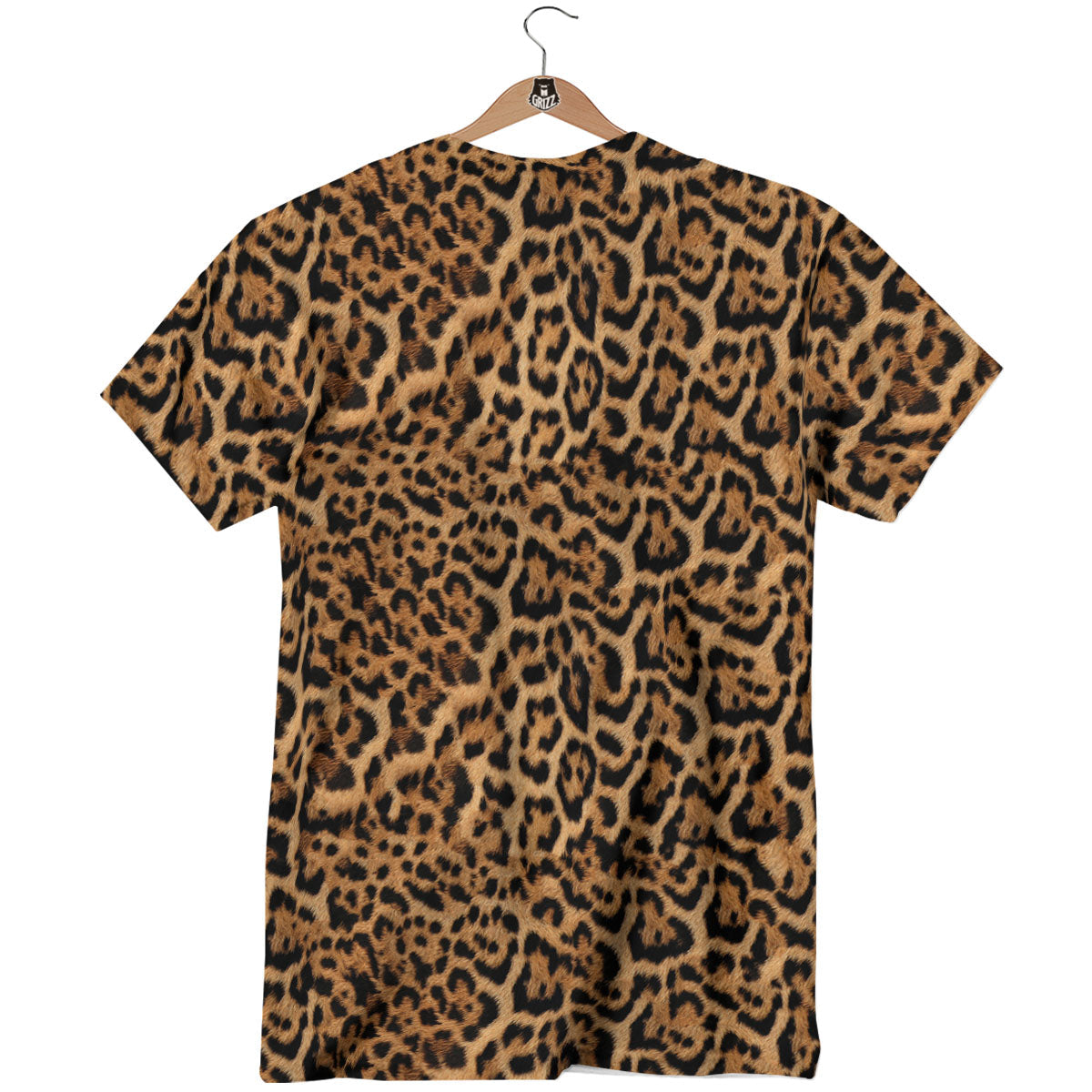 Fur Jaguar Print Pattern T-Shirt-grizzshop