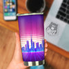 Futuristic City Print Tumbler-grizzshop