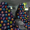 Futuristic Planets And Stars Colorful Print Pattern Car Seat Covers-grizzshop