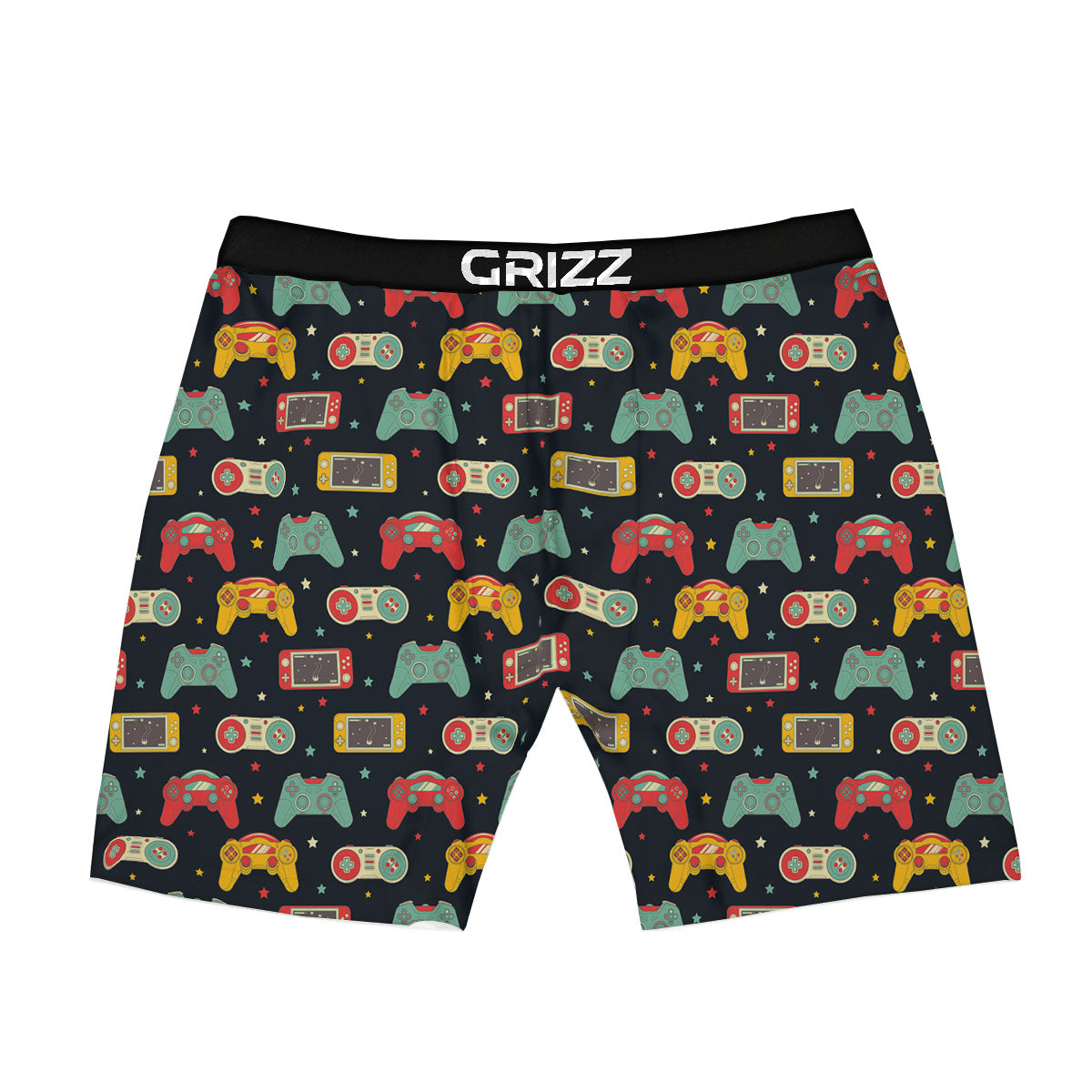 Gadgets Video Game Print Pattern Boxer Briefs-grizzshop
