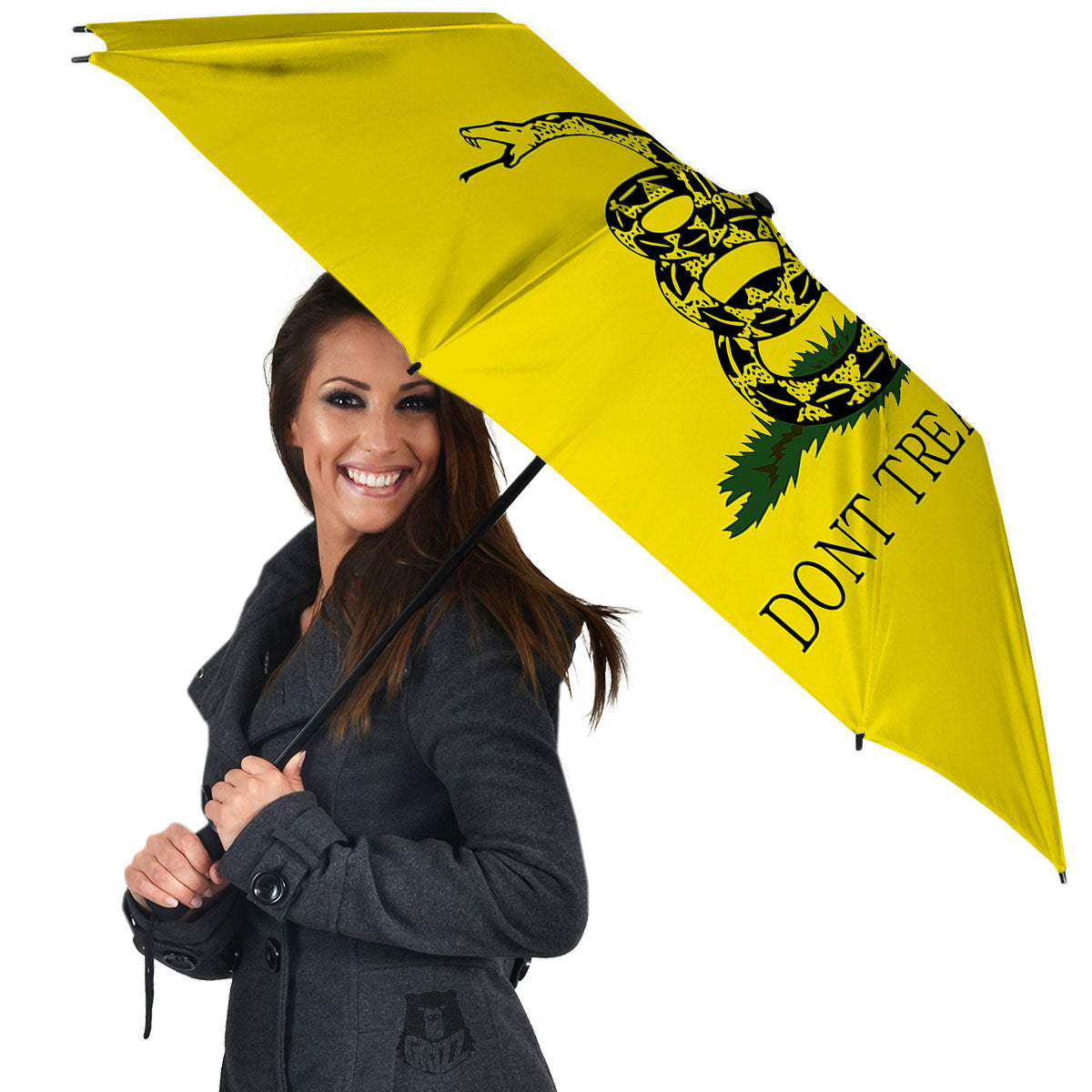Gadsden Flag Don't Tread On Me Print Umbrella-grizzshop