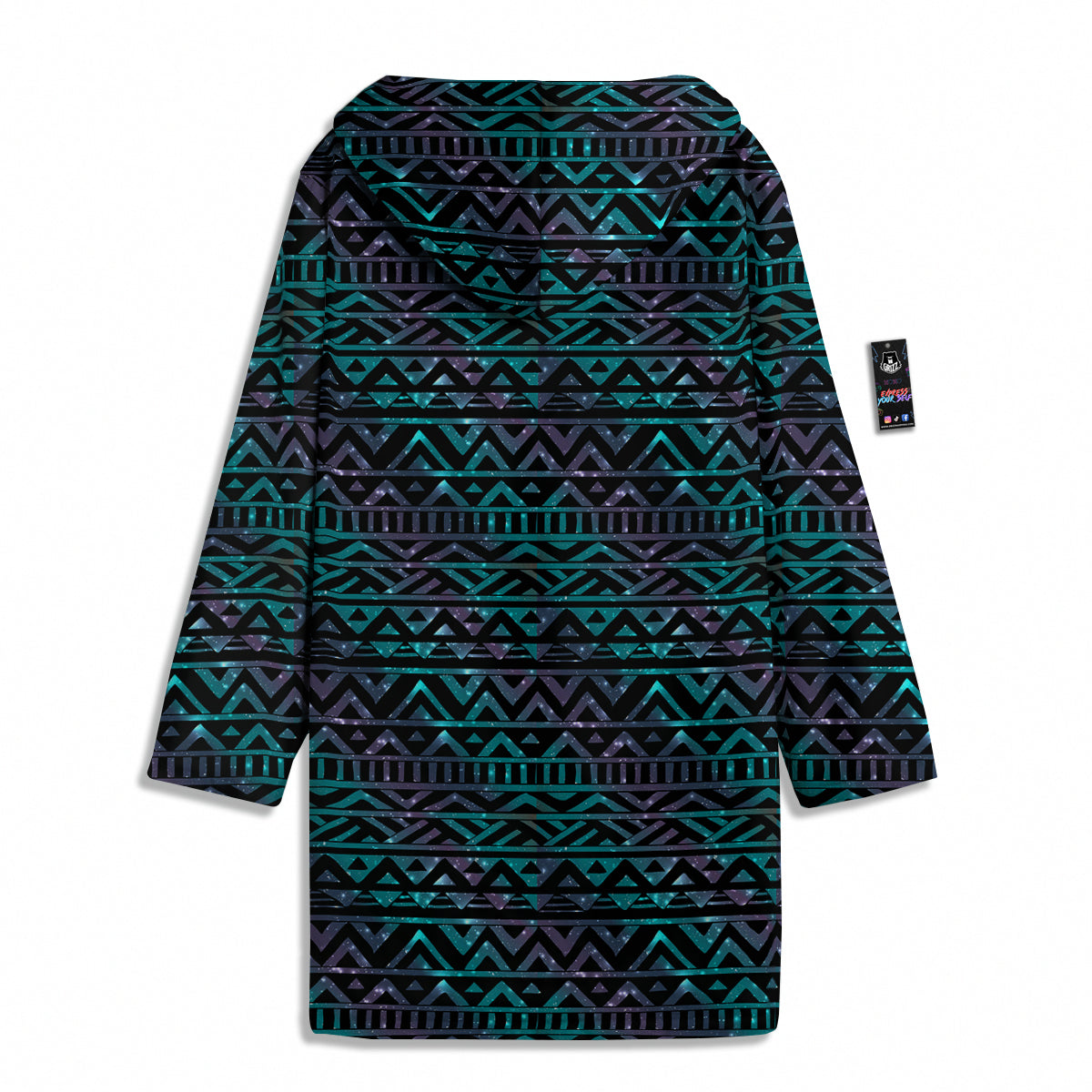 Galaxy Aztec Tribal Print Pattern Men's Windbreaker Jacket-grizzshop