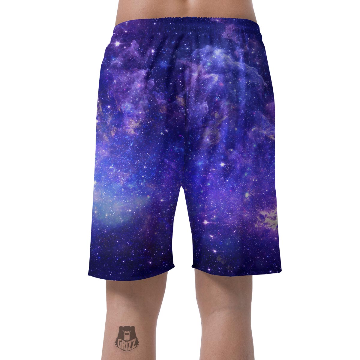 Galaxy Blue Space Men's Shorts-grizzshop