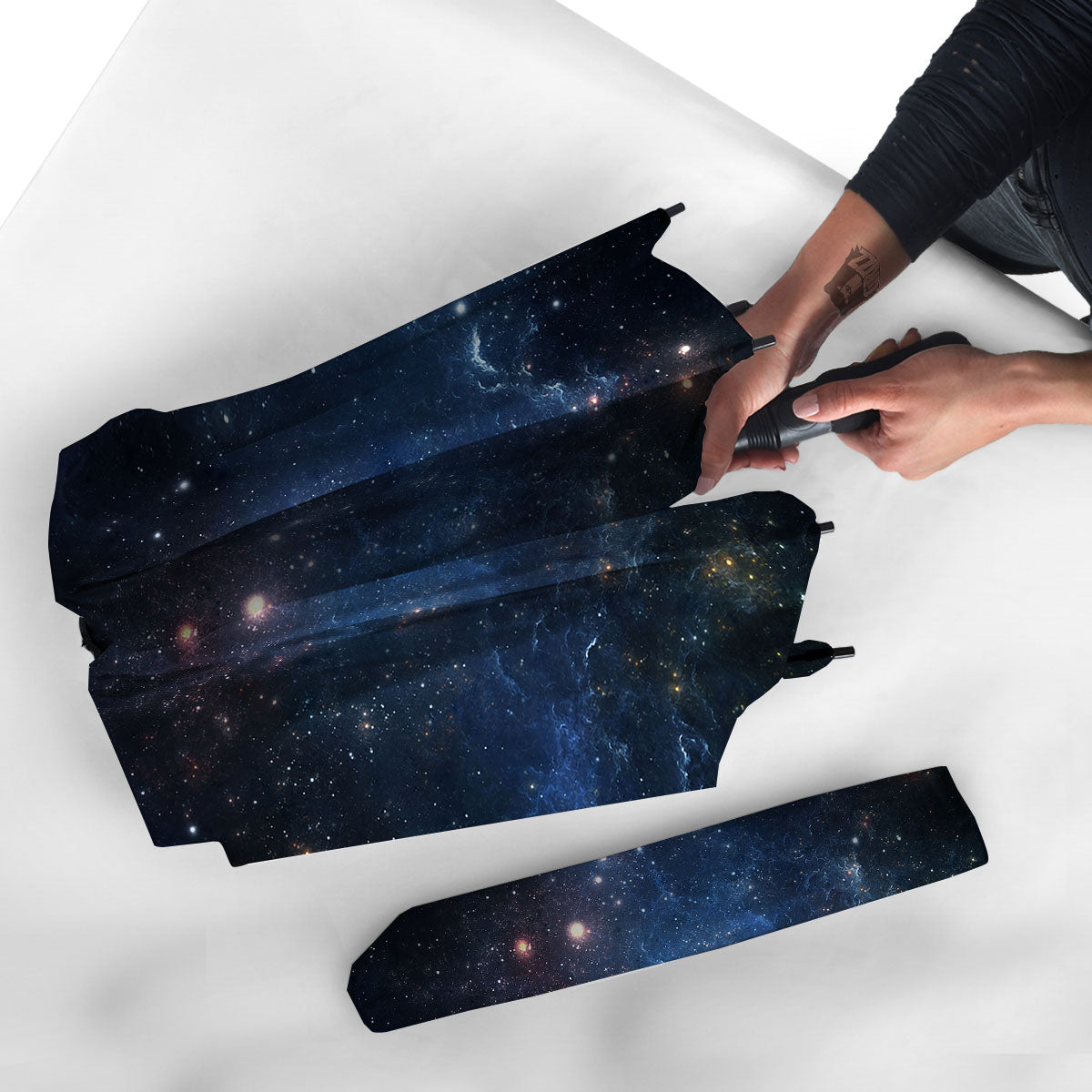 Galaxy Deep Space Dark Universe Print Umbrella-grizzshop