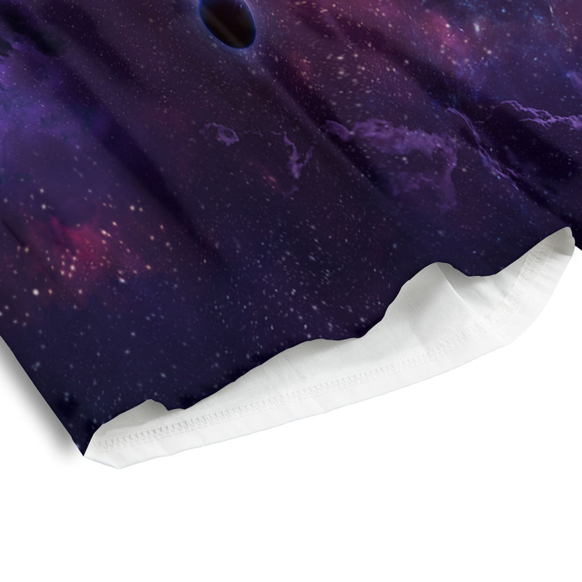 Galaxy Deep Space Light Stardust Print Men's Athletic Shorts