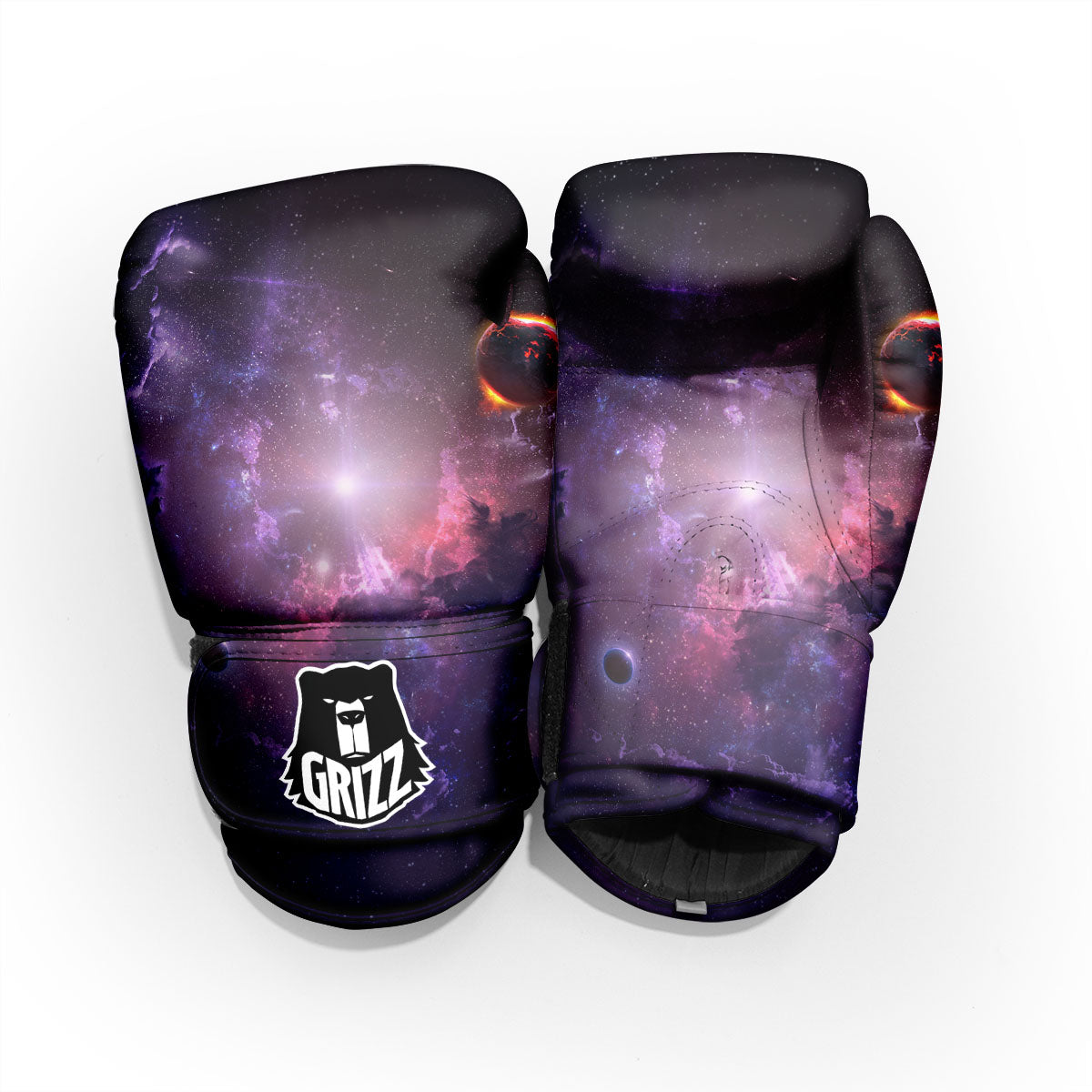 Galaxy Deep Space Light Stardust Print Pro Boxing Glove