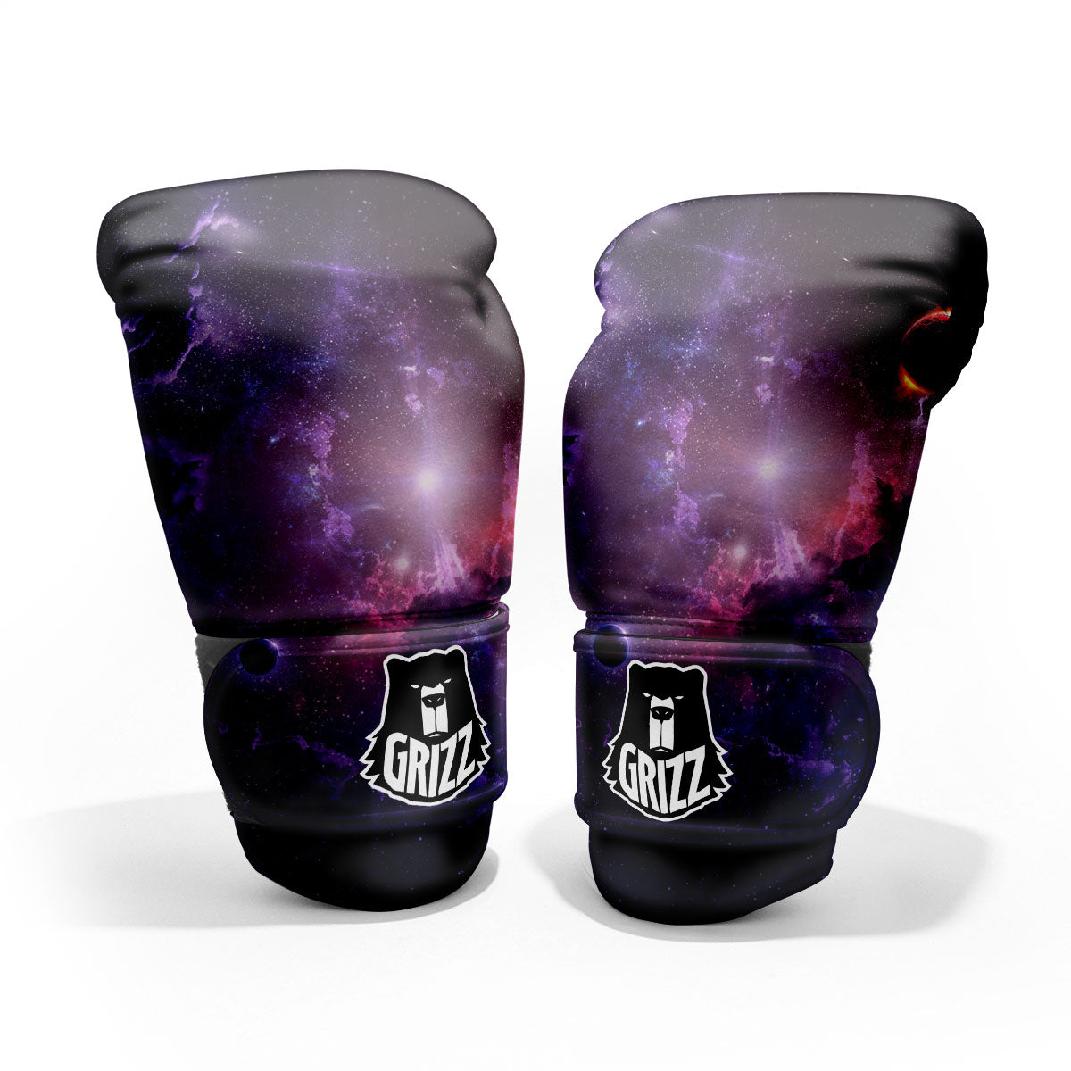 Galaxy Deep Space Light Stardust Print Pro Boxing Glove
