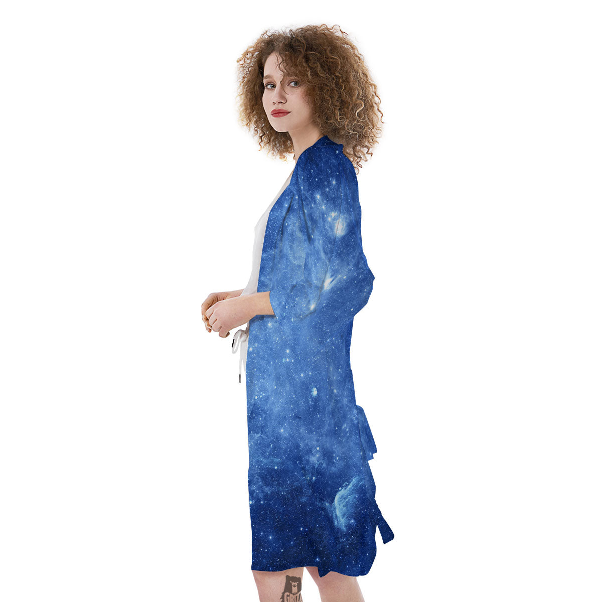 Galaxy Deep Space Nebula Universe Print Kimono-grizzshop
