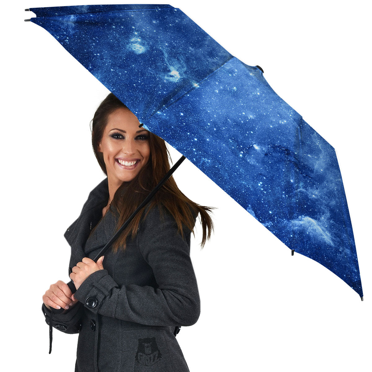 Galaxy Deep Space Nebula Universe Print Umbrella-grizzshop