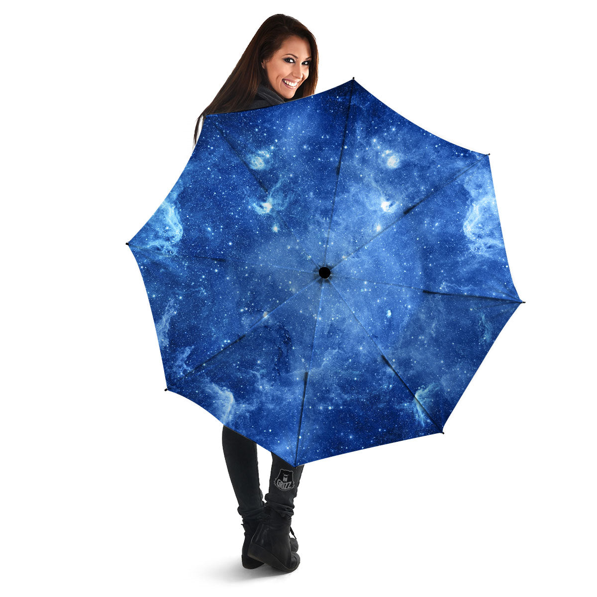 Galaxy Deep Space Nebula Universe Print Umbrella-grizzshop