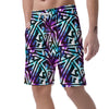 Galaxy Geometric Men's Shorts-grizzshop