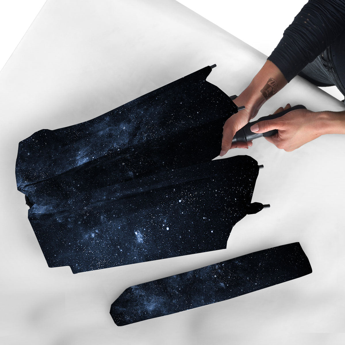 Galaxy Outer Space Dark Universe Print Umbrella-grizzshop