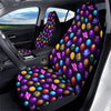 Galaxy Planets And Space Stars Colorful Print Pattern Car Seat Covers-grizzshop