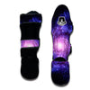 Galaxy Purple Milky Way Space Print Muay Thai Shin Guards-grizzshop