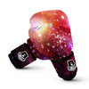 Galaxy Red Stardust Space Print Boxing Gloves-grizzshop