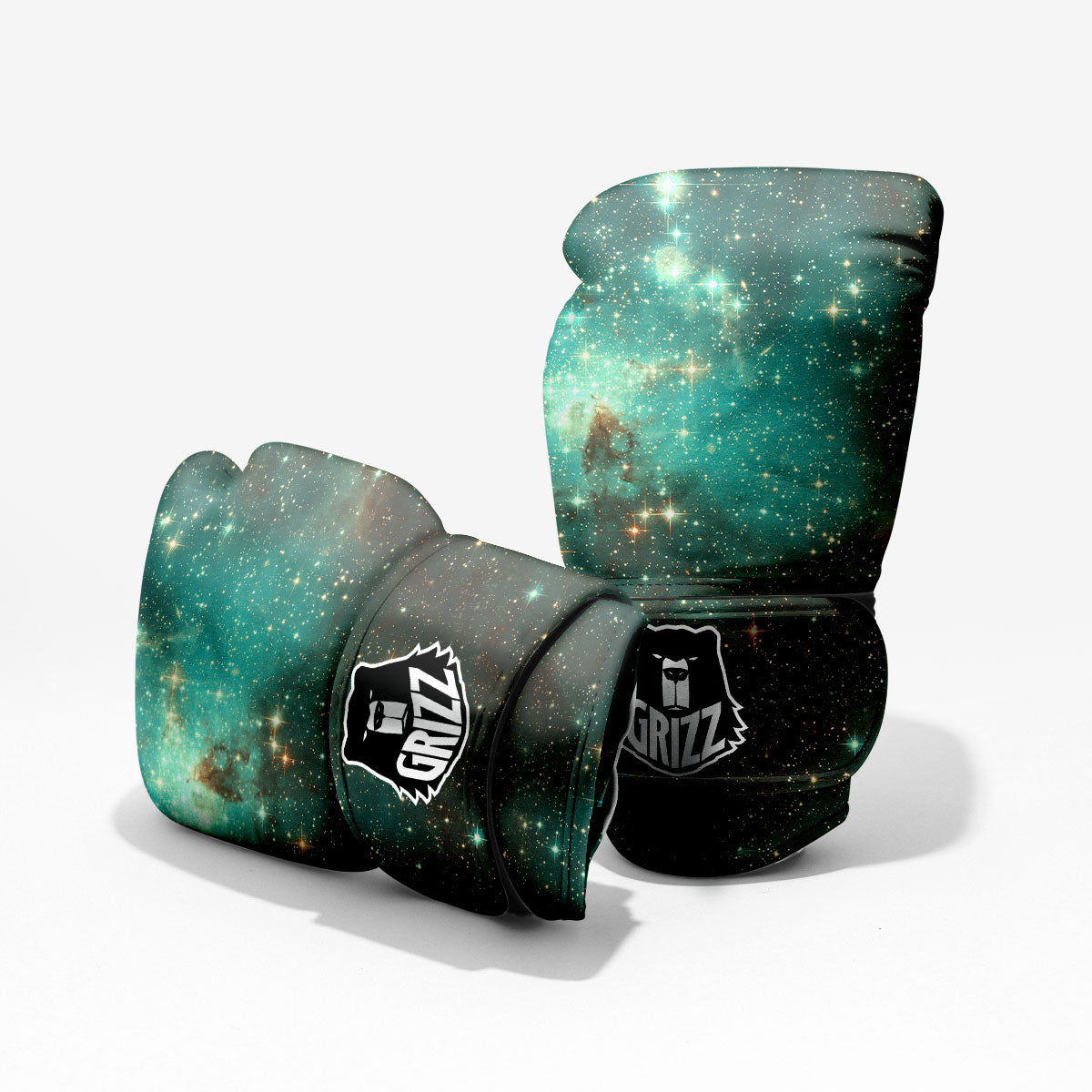 Galaxy Space Abstract Cloud Nebula Print Pro Boxing Glove