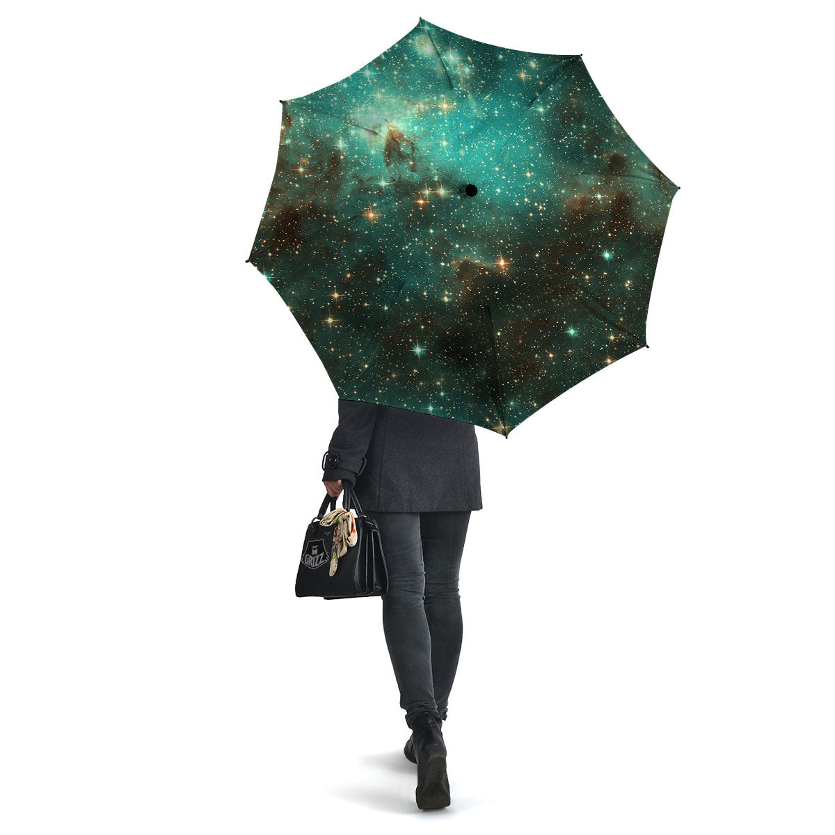 Galaxy Space Abstract Cloud Nebula Print Umbrella-grizzshop