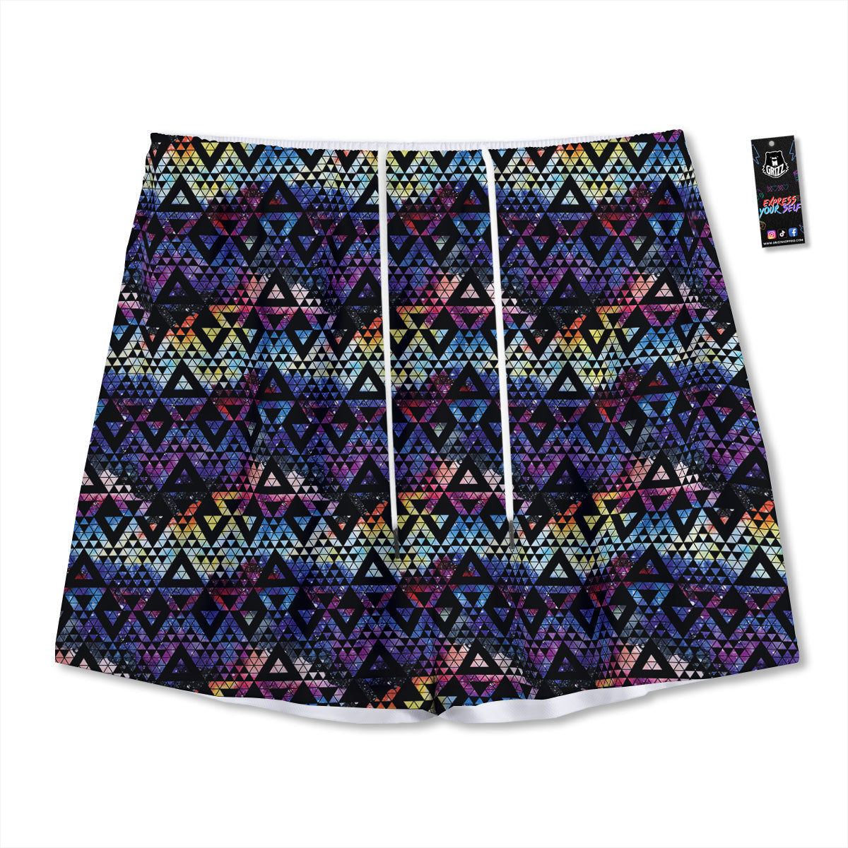 Frog Cute Print Pattern Mesh Shorts