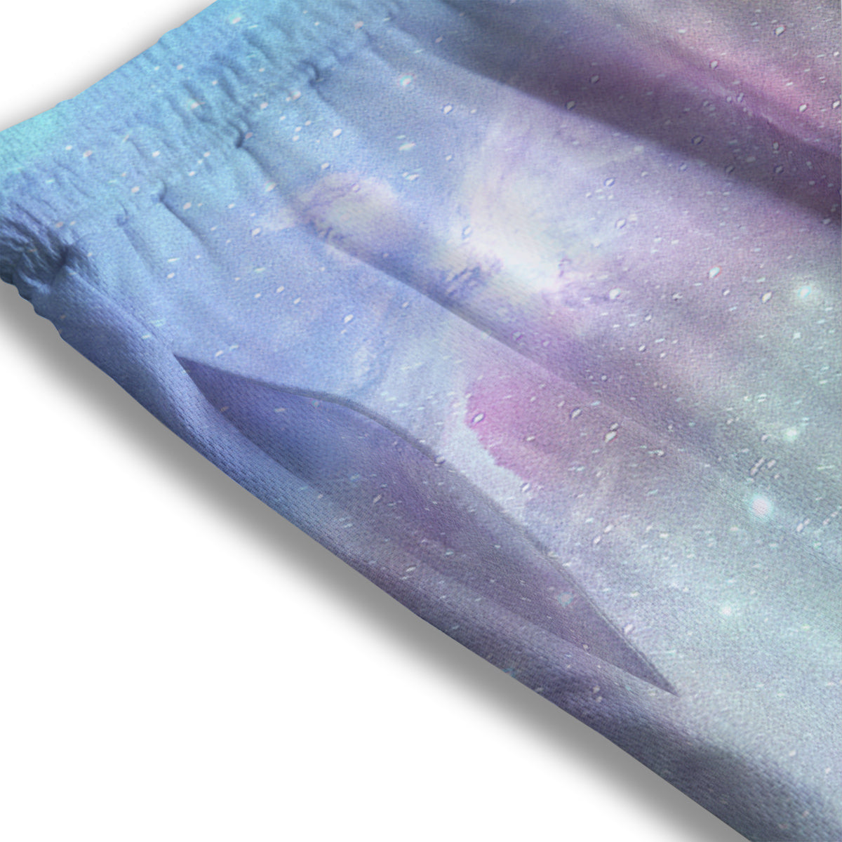 Frog Faces Print Pattern Mesh Shorts