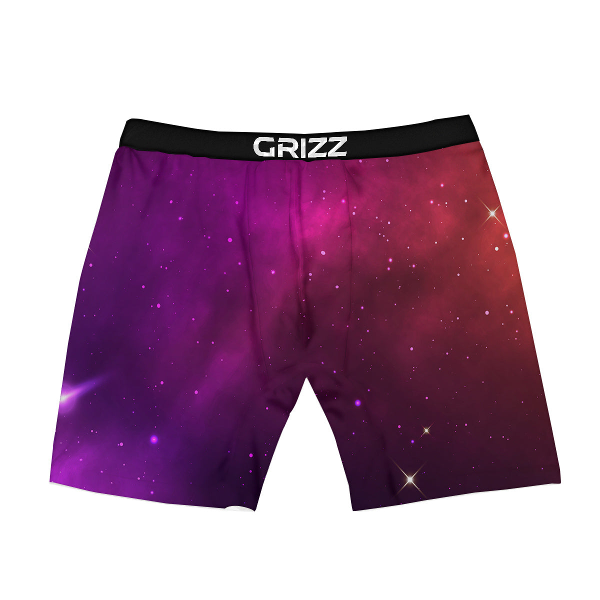Galaxy Space Colorful Stardust Print Boxer Briefs-grizzshop
