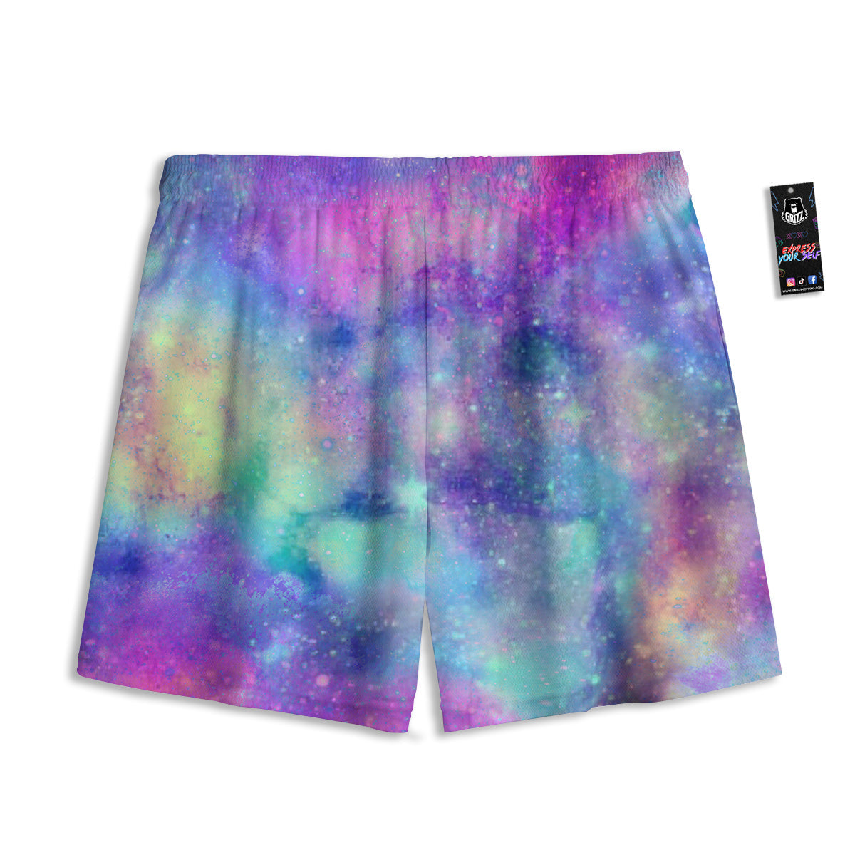 Frozen Mammoth Print Mesh Shorts
