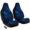 Galaxy Space Dark Blue Print Car Seat Covers-grizzshop