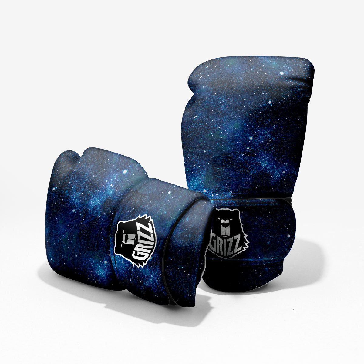 Galaxy Space Dark Blue Print Pro Boxing Glove