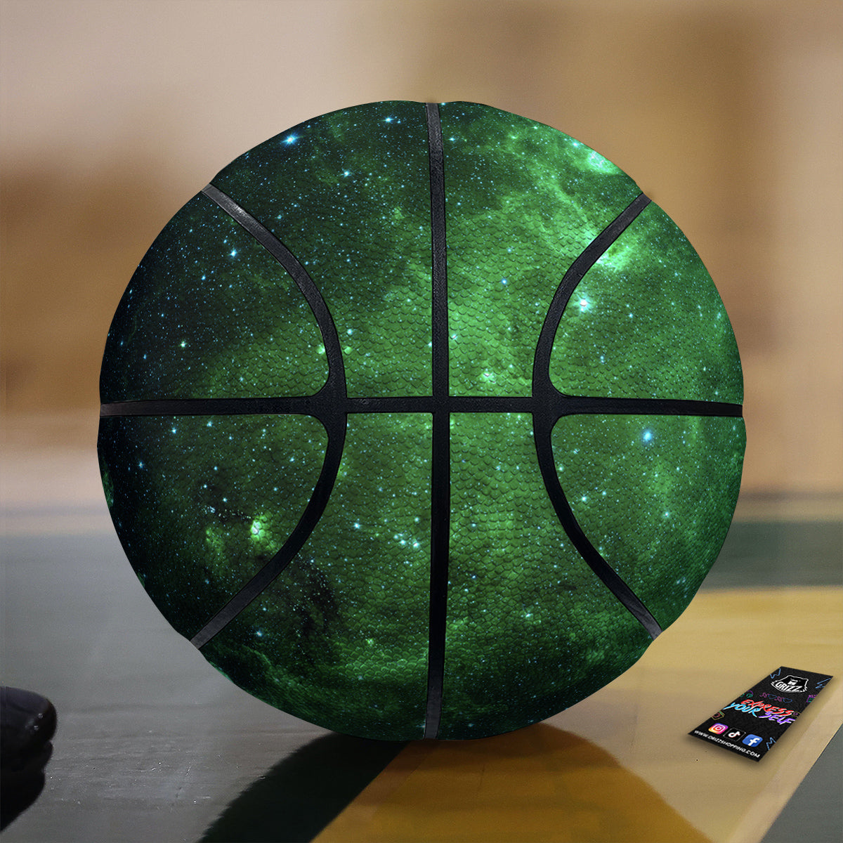 Halloween Ghost Little Print Pattern Basketball