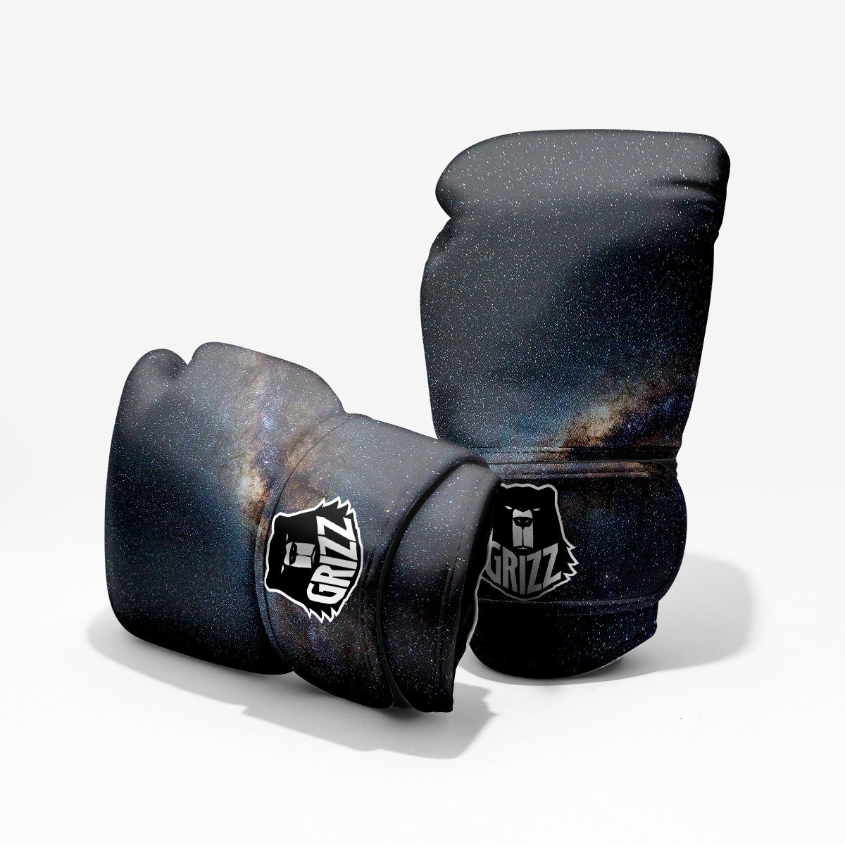 Galaxy Space Dark Milky Way Print Pro Boxing Glove