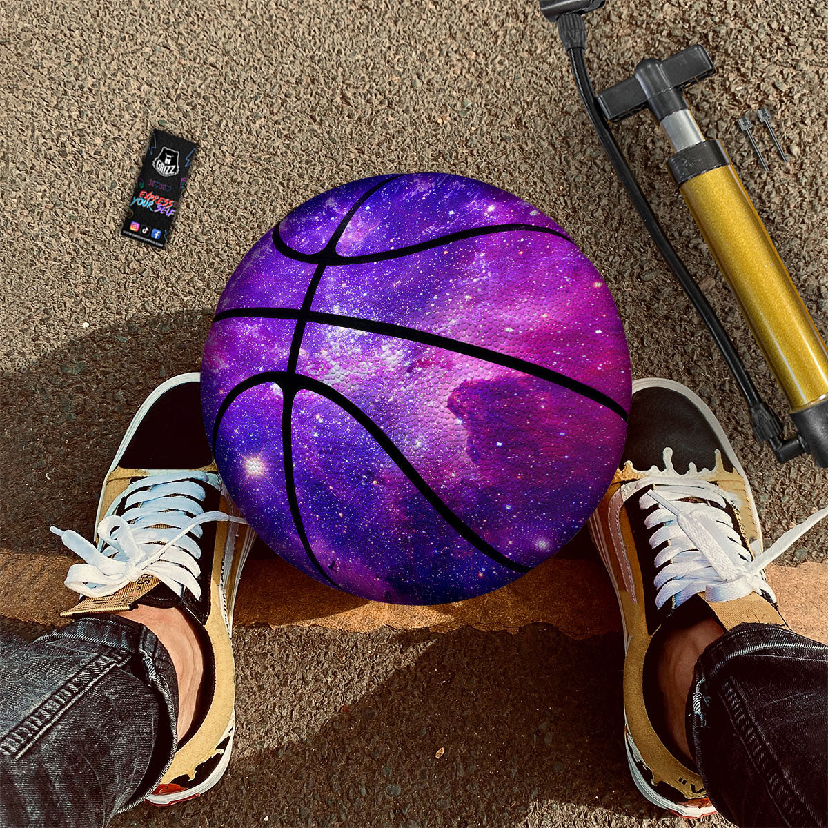 Hamburger And Hot Dog Print Pattern Basketball