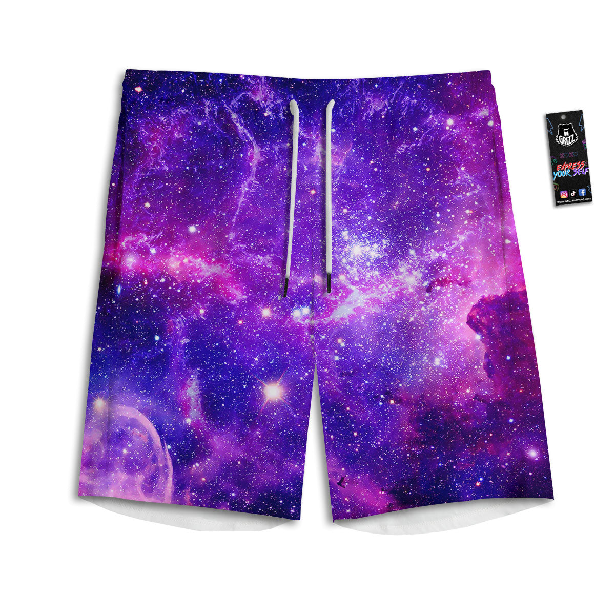 Hamburger And Hot Dog Print Pattern Men's Athletic Shorts