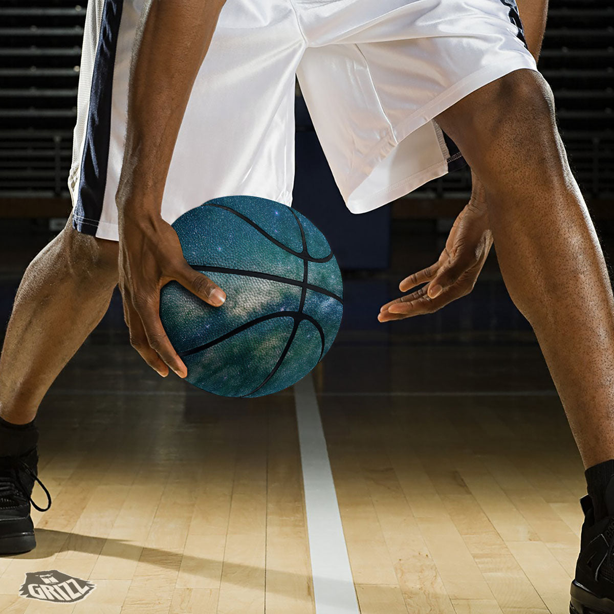 Hamburger Plaid Print Pattern Basketball