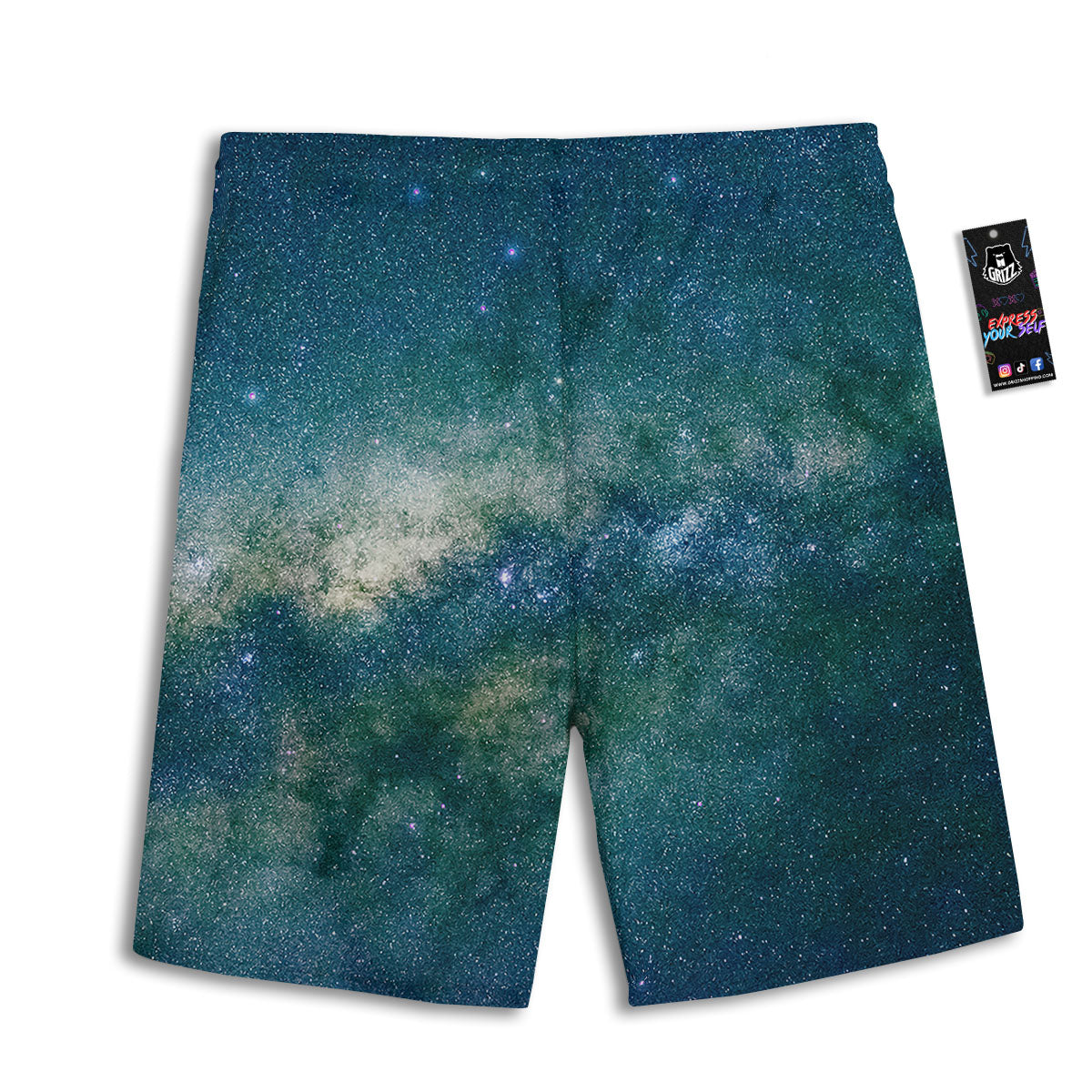 Hamburger Plaid Print Pattern Men's Athletic Shorts