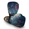 Galaxy Space Earth Print Boxing Gloves-grizzshop