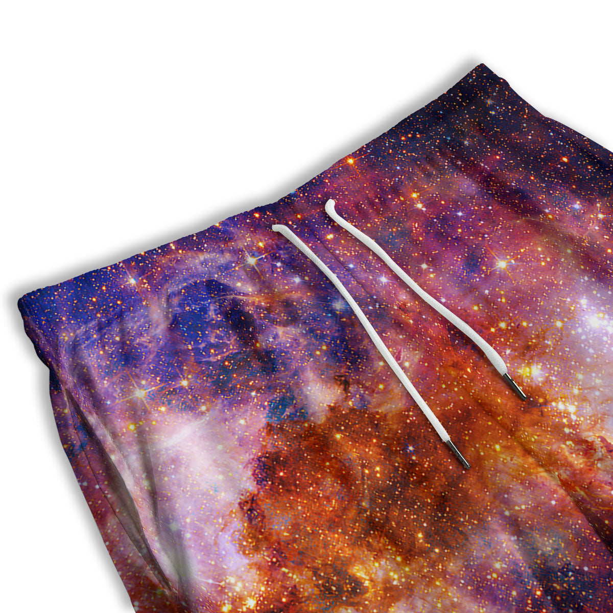 Hamburger Planet Print Pattern Men's Athletic Shorts