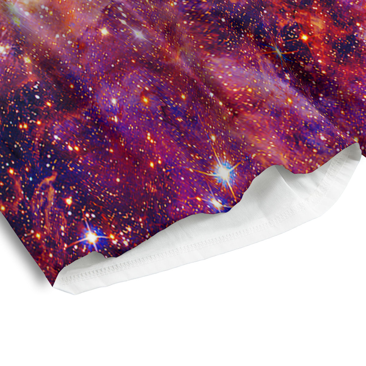 Hamburger Planet Print Pattern Men's Athletic Shorts